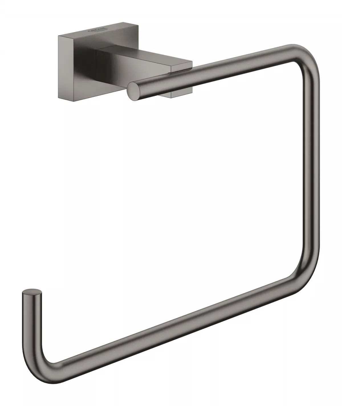 Inel prosop Grohe 40510AL1, Essentials Cube, 190 mm, metal, mat, grafit
