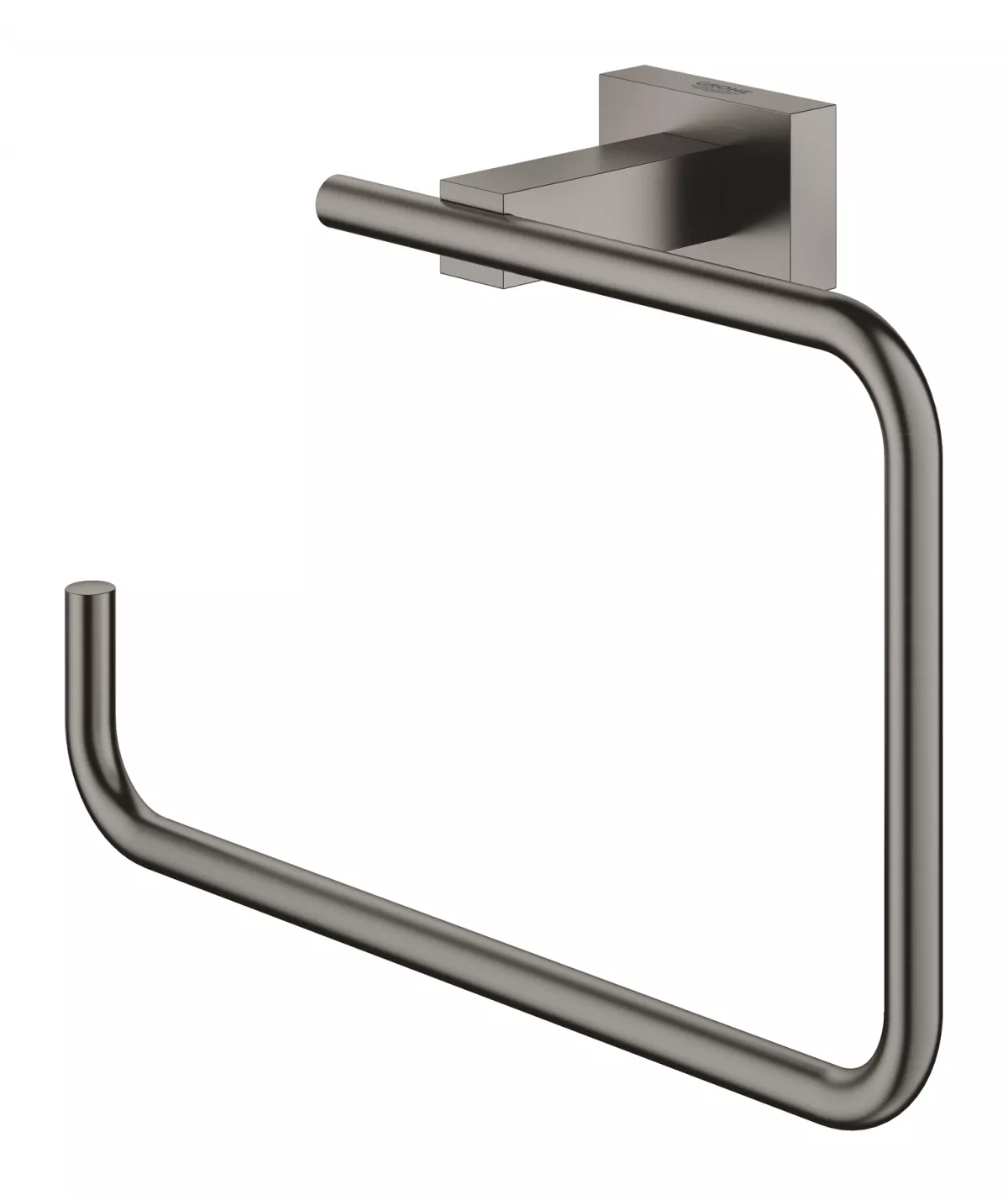 Inel prosop Grohe 40510AL1, Essentials Cube, 190 mm, metal, mat, grafit