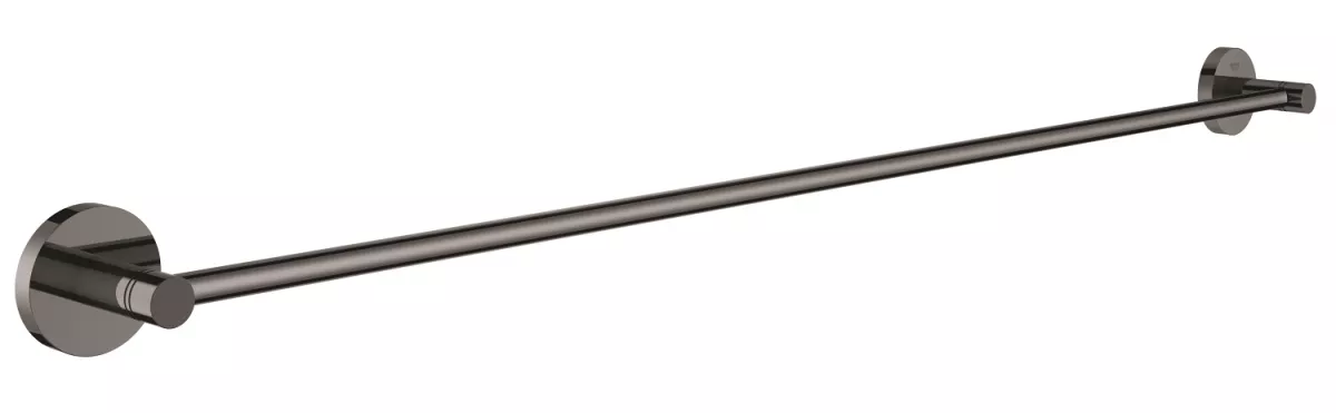 Suport prosop Grohe 40386A01, Essentials, pe perete, 800 mm, metal, lucios, grafit