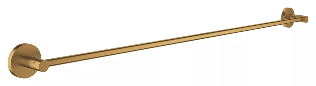 Suport prosop Grohe 40386GN1, Essentials, 800 mm, metal, mat, auriu