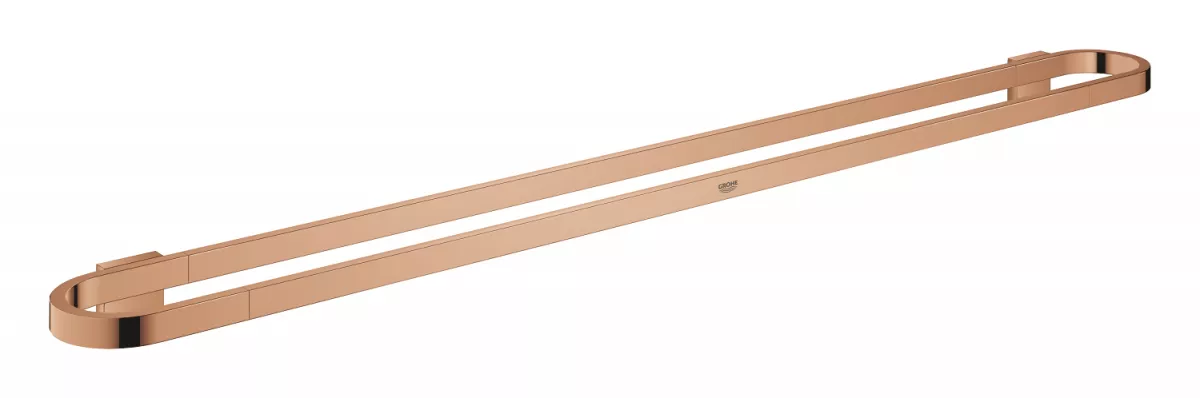 Suport prosop Grohe 41058DA0, Selection, pe perete, 800 mm, metal, lucios, cupru