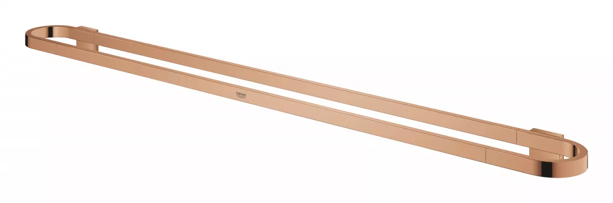 Suport prosop Grohe 41058DA0, Selection, pe perete, 800 mm, metal, lucios, cupru