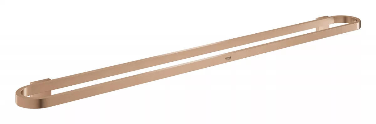 Suport prosop Grohe 41058DL0, Selection, 800 mm, pe perete, metal, mat, cupru