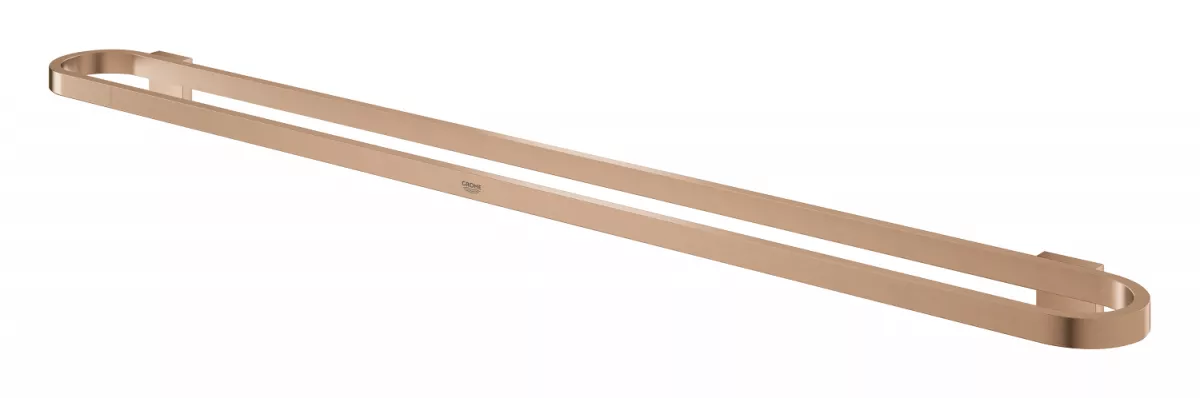 Suport prosop Grohe 41058DL0, Selection, 800 mm, pe perete, metal, mat, cupru
