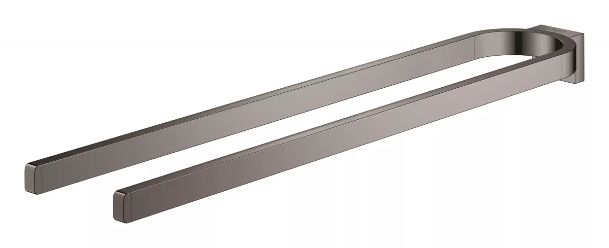 Suport prosop Grohe 41059A00, Selection, 360 mm, pe perete, metal, lucios, grafit