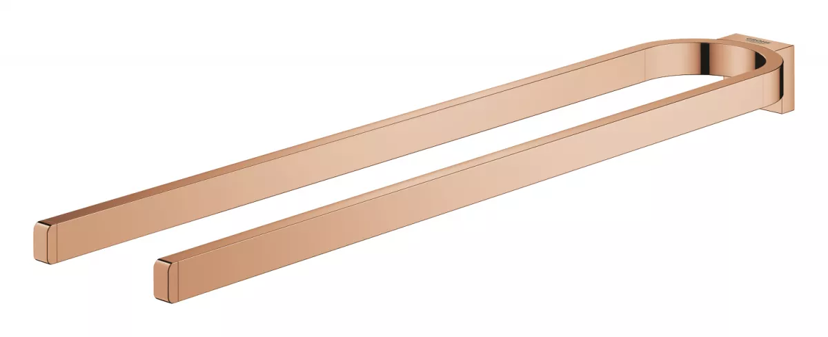 Suport prosop Grohe 41059DA0, Selection, pe perete, 360 mm, metal, lucios, cupru
