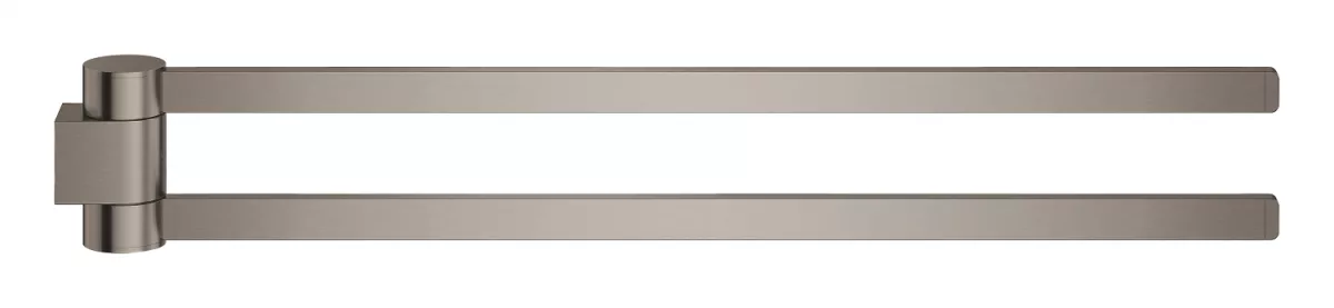 Suport prosop Grohe 41063AL0, Selection, pe perete, 400 mm, metal, mat, grafit