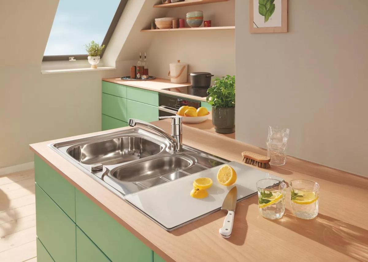 Tocator Grohe 40786L00, 450 x 240 mm, sticla, lucios, alb