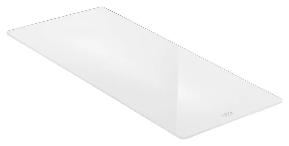 Tocator Grohe 40787L00, 490 x 240 mm, sticla, lucios, alb
