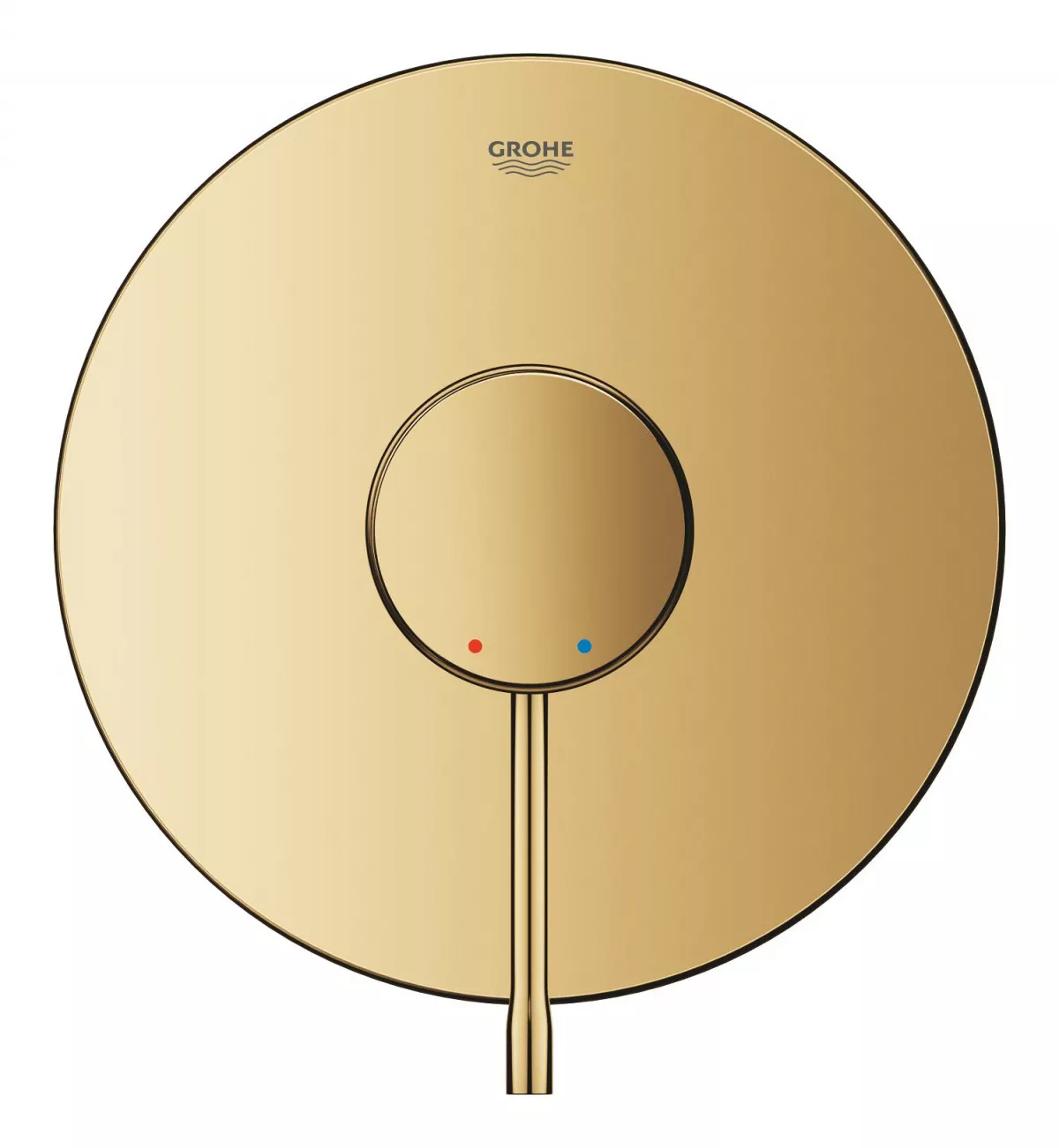 Unitate comanda Grohe 24057GL1, Essence, 1/2'', 1 iesire, necesita valva, lucios, auriu