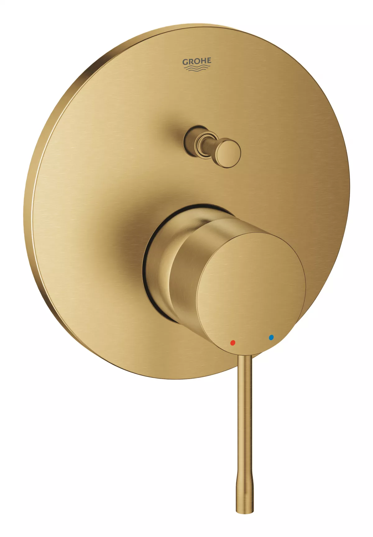 Unitate comanda Grohe 24058GN1, Essence, 1/2'' diverter, 2 iesiri, necesita valva, mat, auriu