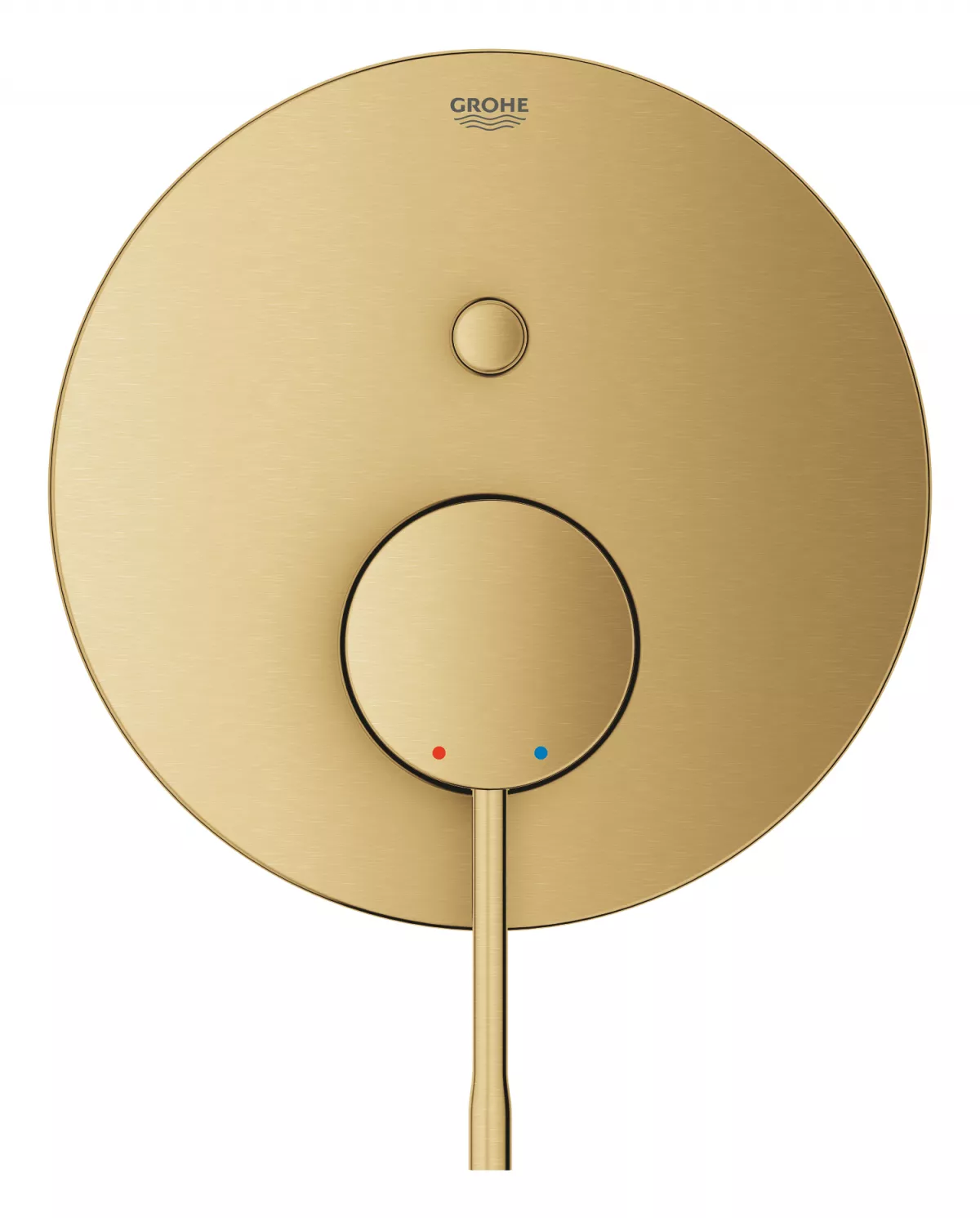 Unitate comanda Grohe 24058GN1, Essence, 1/2'' diverter, 2 iesiri, necesita valva, mat, auriu