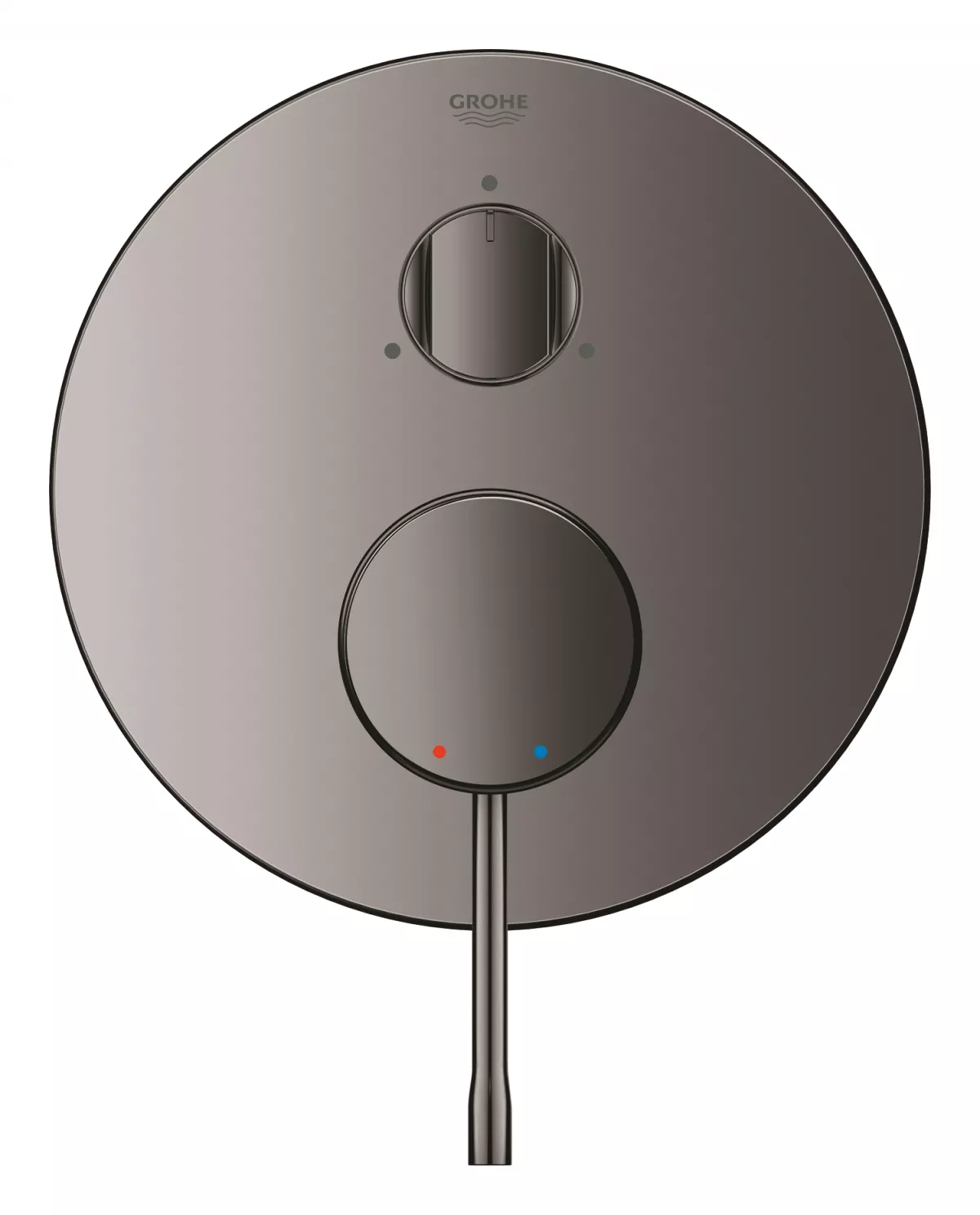 Unitate comanda Grohe 24092A01, Essence, diverter, 3 iesiri, necesita valva, lucios, grafit
