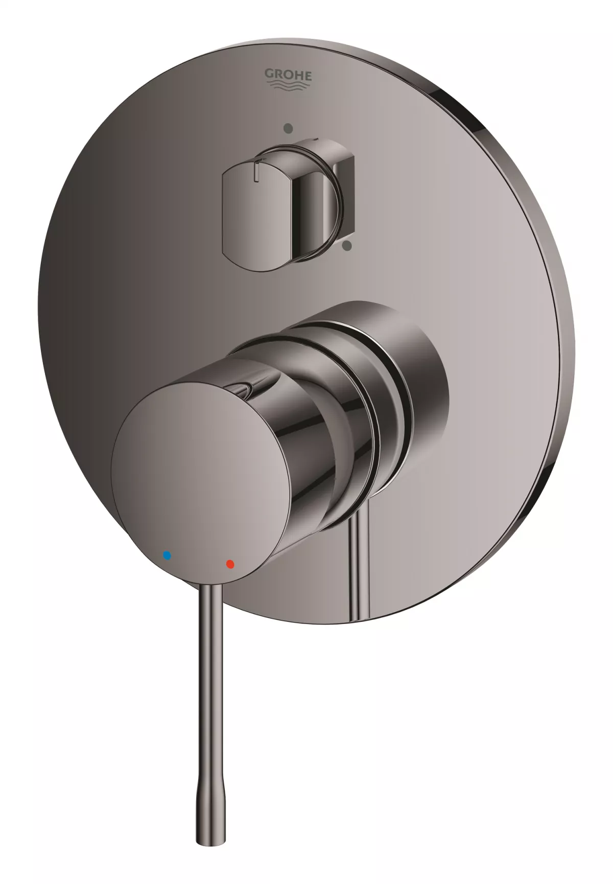 Unitate comanda Grohe 24092A01, Essence, diverter, 3 iesiri, necesita valva, lucios, grafit