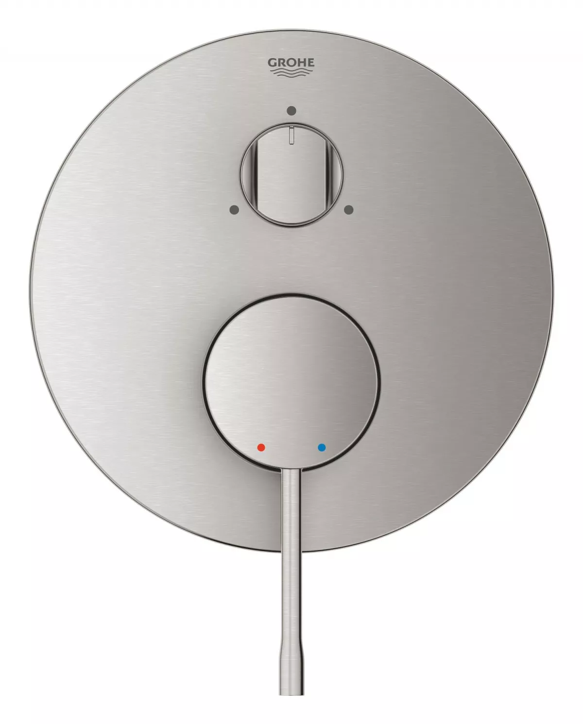 Unitate comanda Grohe 24092DC1, Essence, 1/2'', 3 iesiri, necesita valva, mat, otel