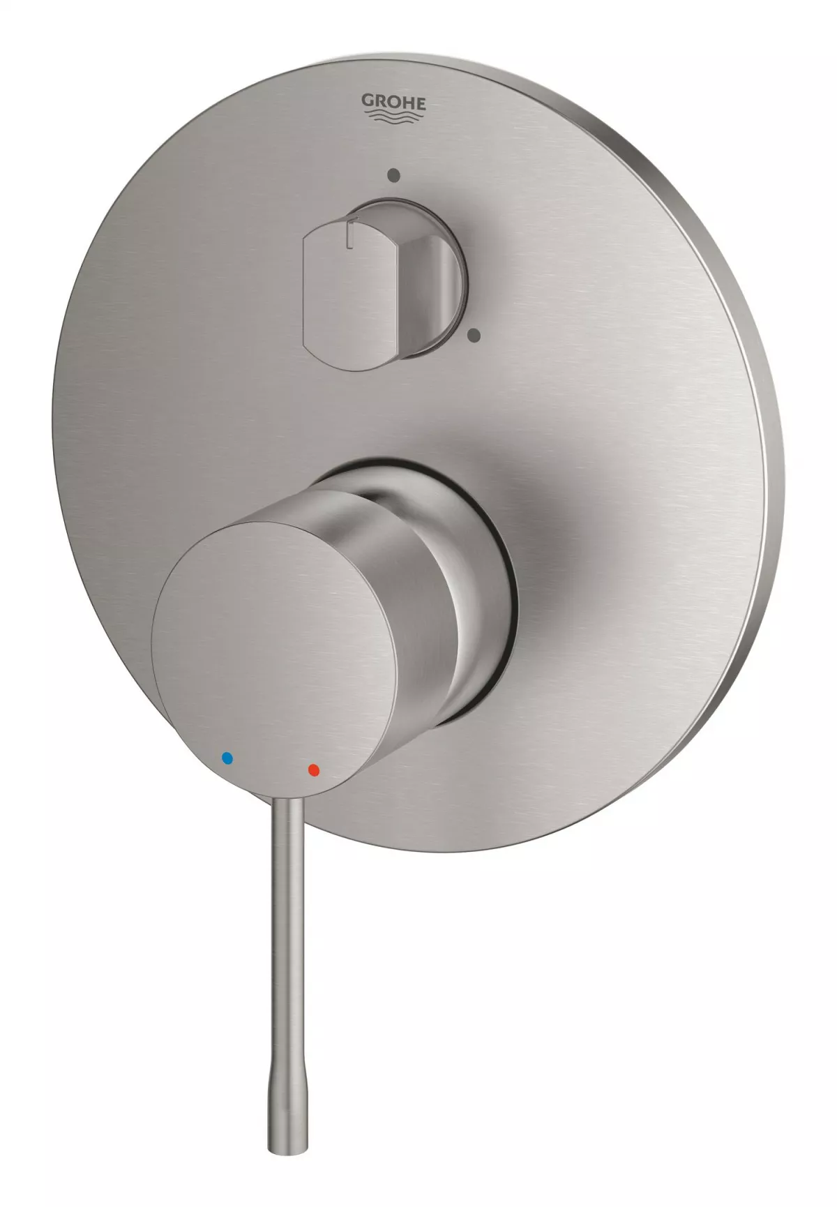 Unitate comanda Grohe 24092DC1, Essence, 1/2'', 3 iesiri, necesita valva, mat, otel