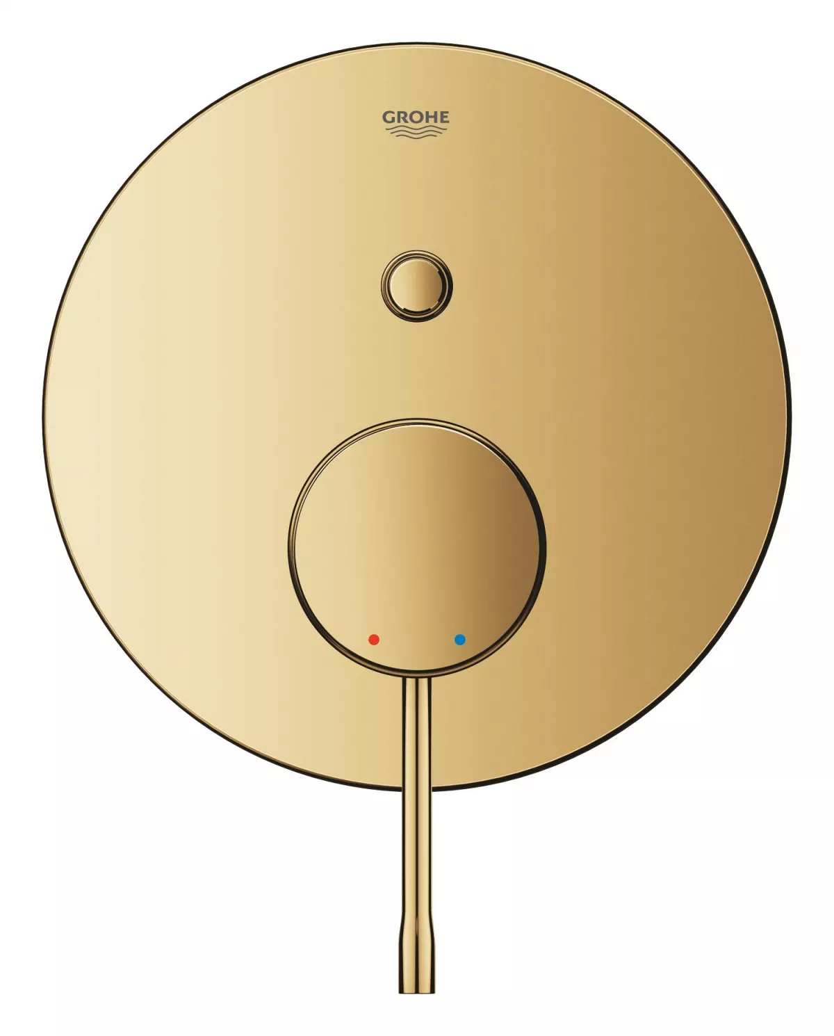 Unitate comanda Grohe 24167GL1, Essence, aparenta, 2 iesiri, diverter, necesita valva, lucios, auriu
