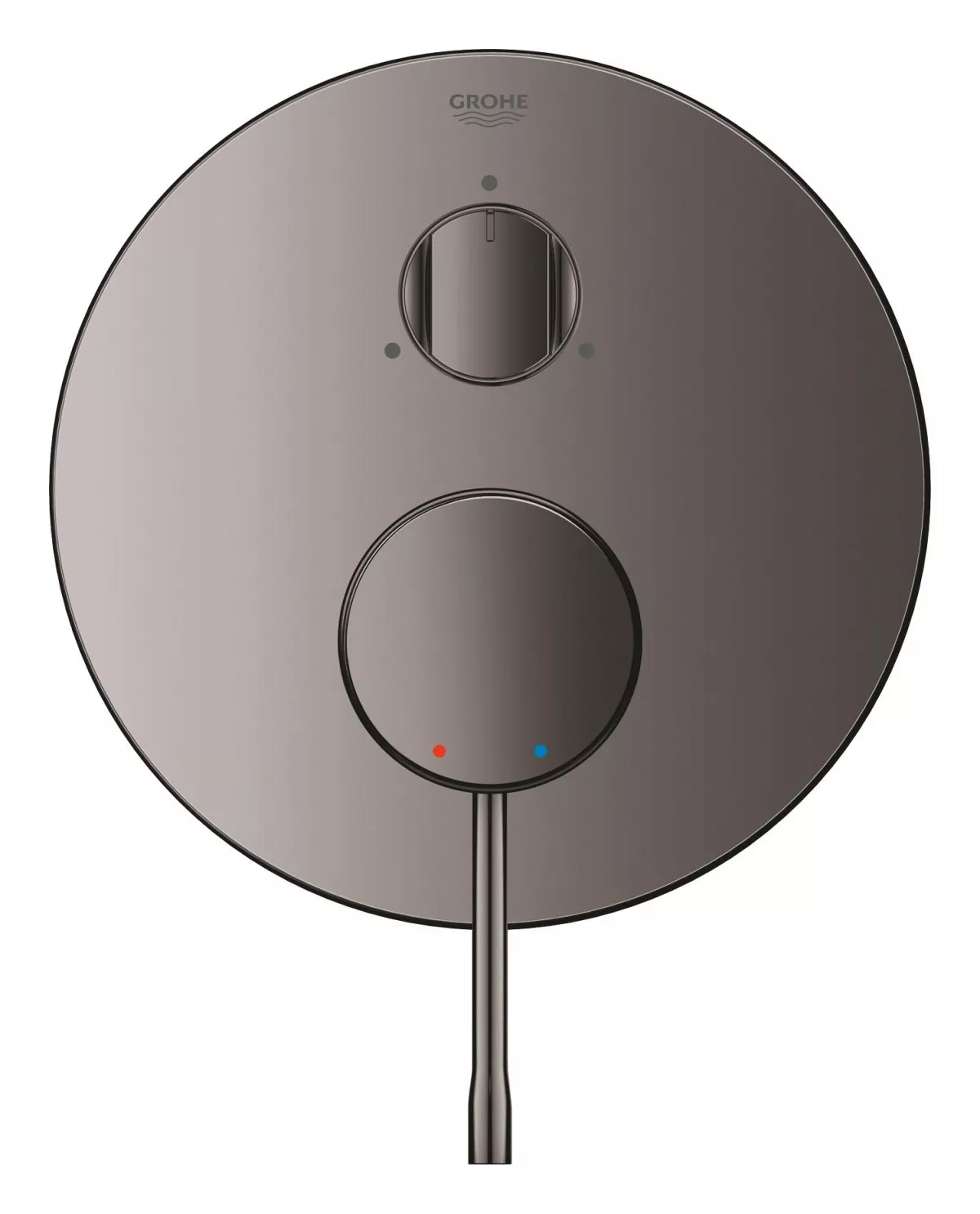 Unitate comanda Grohe 24169A01, Essence, aparenta, 3 iesiri, diverter, necesita valva, lucios, grafit