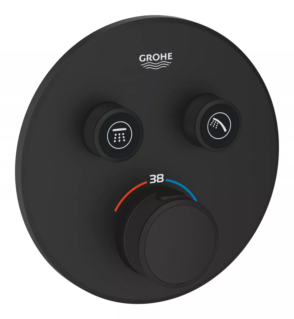 Unitate comanda Grohe 29507KF0, Grohtherm SmartControl, 1/2'', termostat, 2 iesiri, protectie