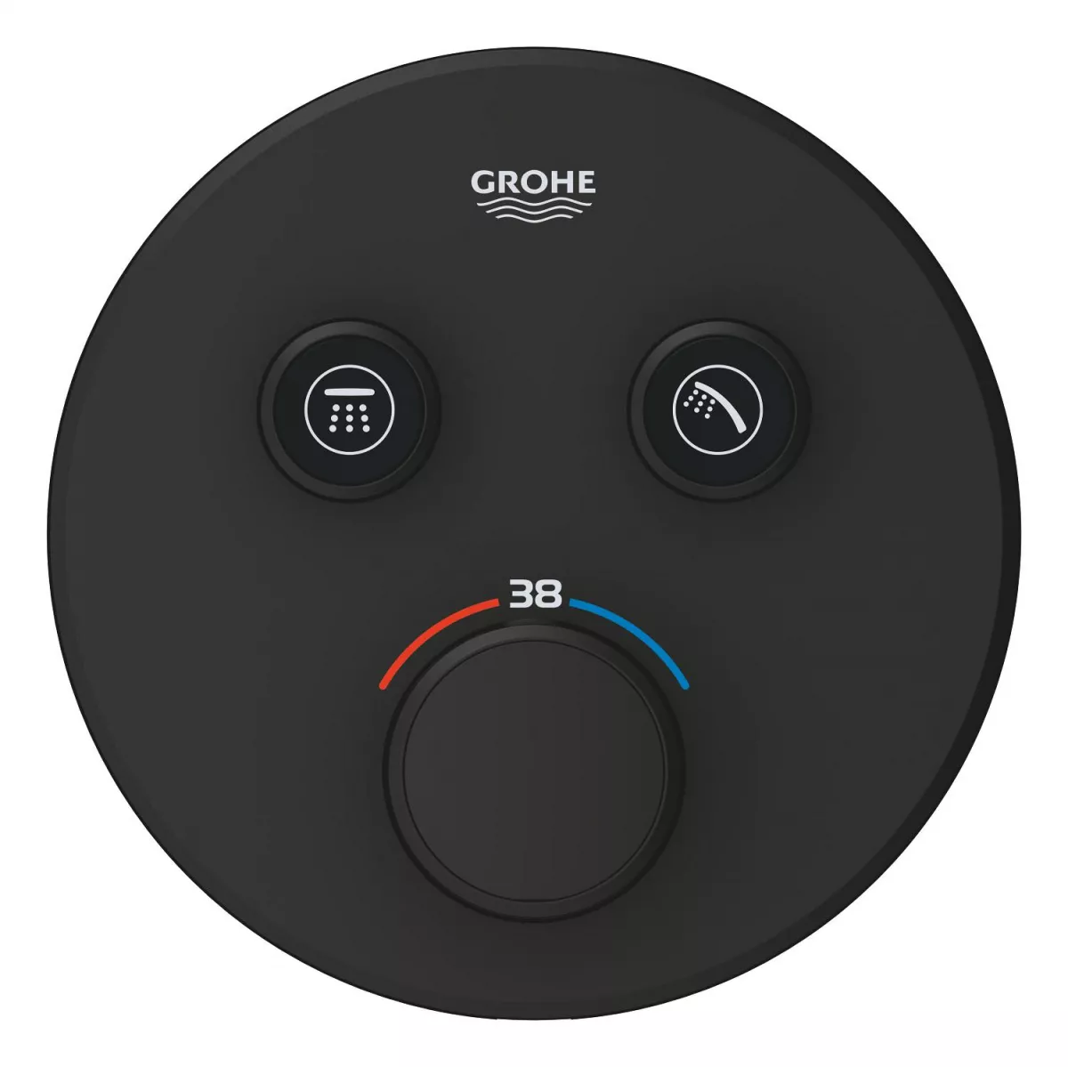 Unitate comanda Grohe 29507KF0, Grohtherm SmartControl, 1/2'', termostat, 2 iesiri, protectie