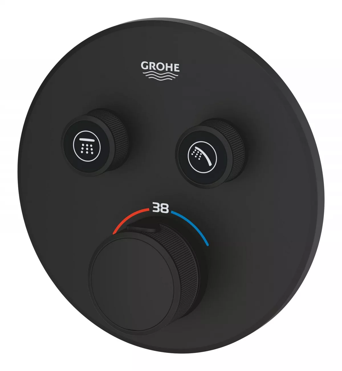 Unitate comanda Grohe 29507KF0, Grohtherm SmartControl, 1/2'', termostat, 2 iesiri, protectie