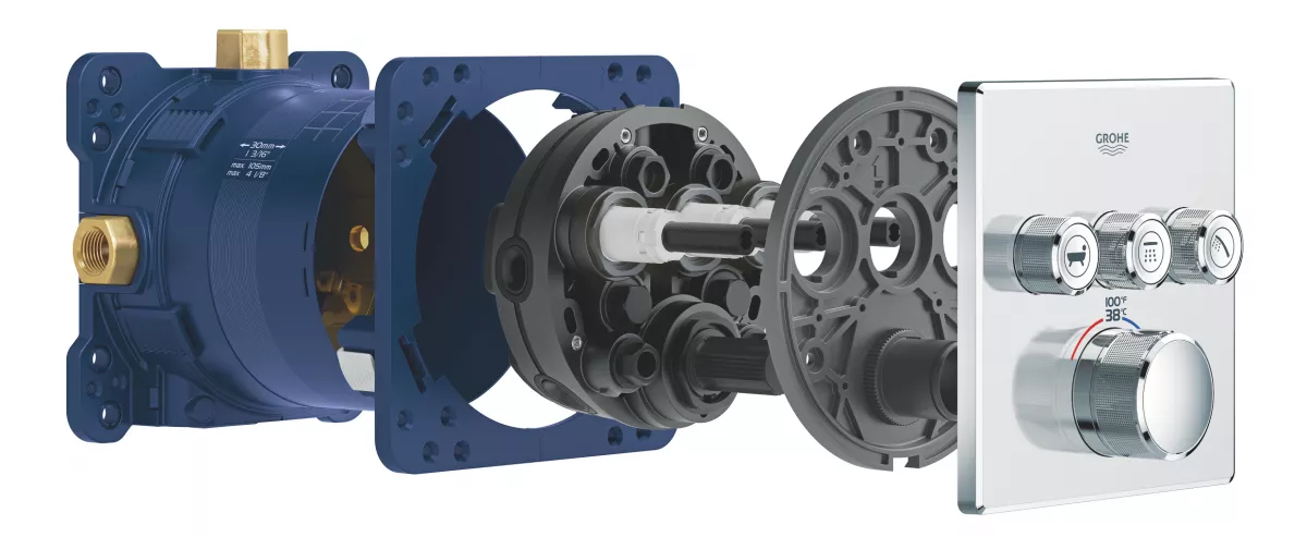 Rat Grohe Cauti Unitate instalare incastrat Grohe Rapido SmartBox