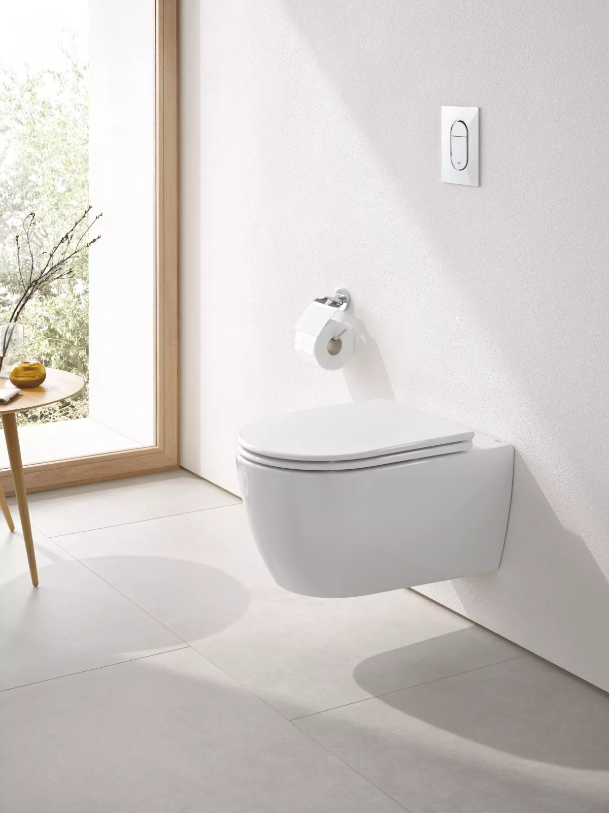 Vas WC Grohe 3957100H, Essence, suspenda, rimless, anti-aderent,anti-bacterian, alb