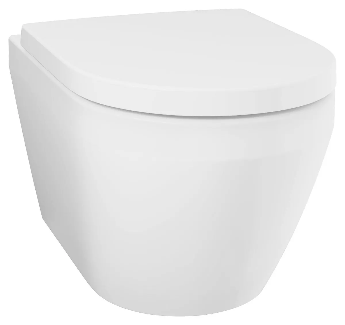 Vas WC Grohe 102510SH00, New Euro Ceramic, suspendat, rimless, capac SoftClose, alb