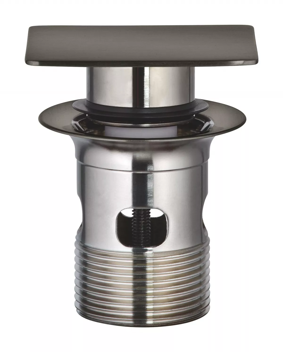 Ventil lavoar Grohe 40565AL0, Cube, universal, push to open, mat, grafit