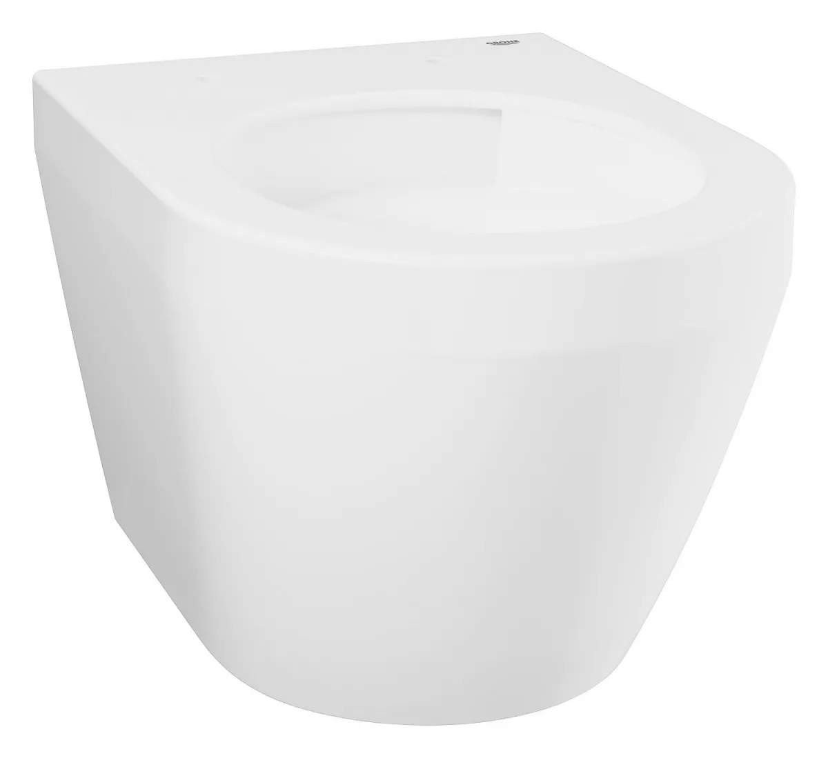 WC Grohe 102486SH00, Euro Ceramic, pe perete, Rimless, compact, fara capac, alb