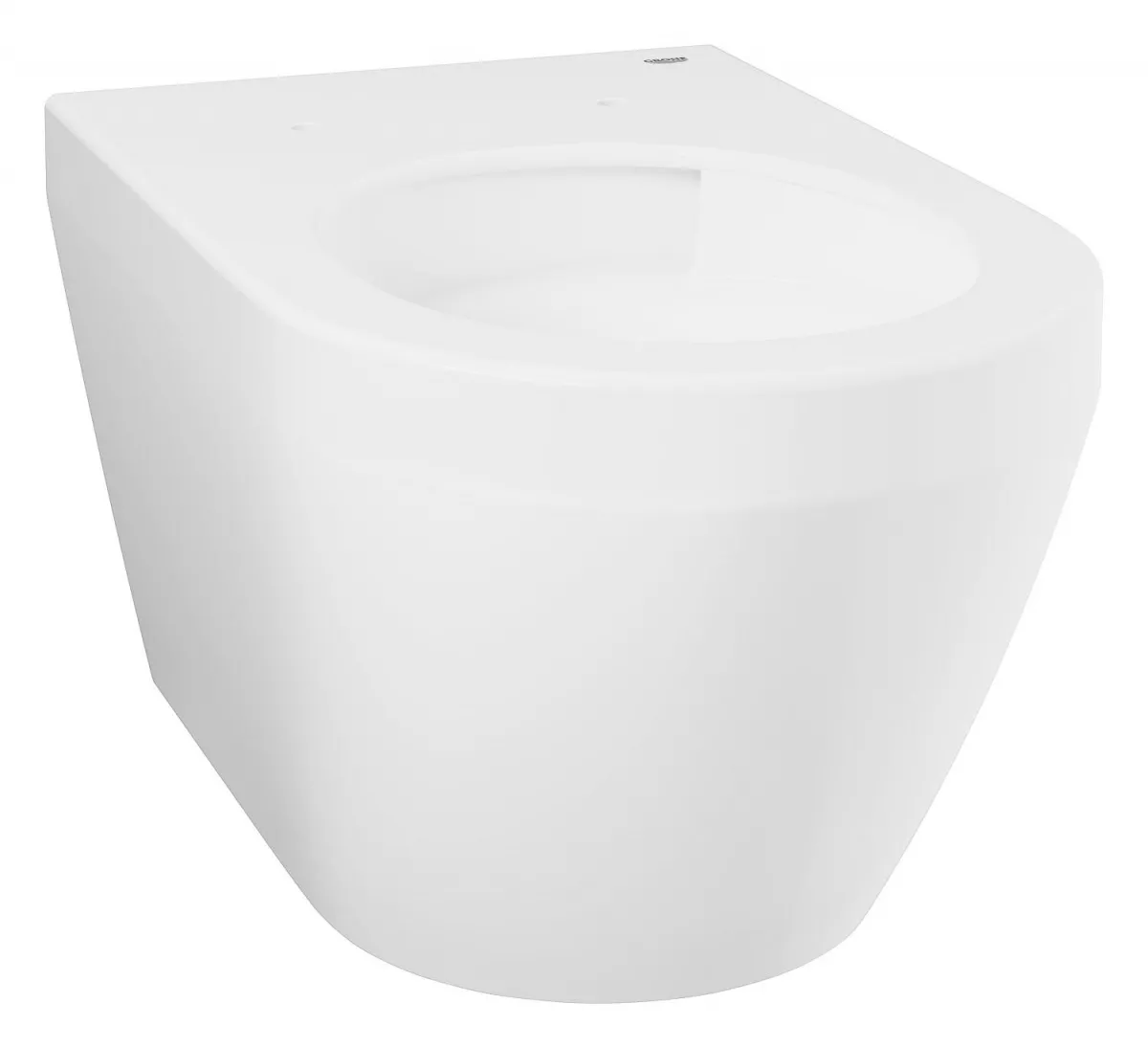 WC Grohe 102485SH00, Euro Ceramic, pe perete, Rimless, fara capac, alb
