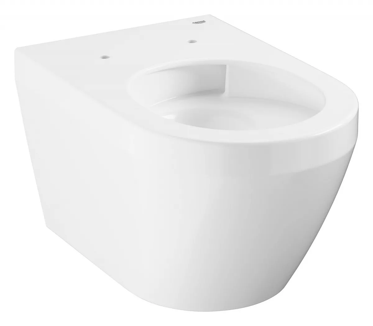 WC Grohe 102485SH00, Euro Ceramic, pe perete, Rimless, fara capac, alb