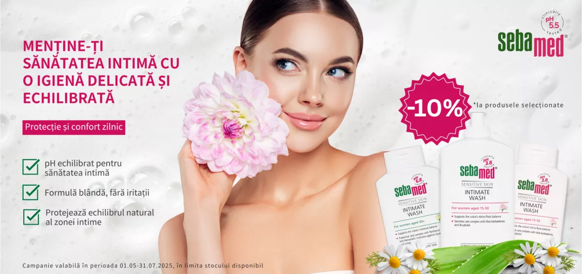 Reducere 10% Sebamed