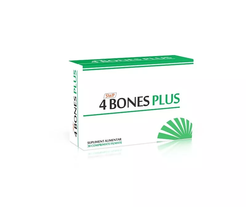 4 BONES PLUS * 30 COMPRIMATE FILMATE, [],farmacom.ro