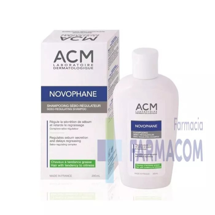 ACM NOVOPHANE SAMPON SEBOREGULATOR * 200 ML 3183, [],farmacom.ro