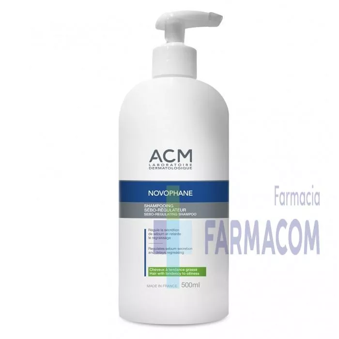 ACM NOVOPHANE SAMPON SEBOREGULATOR * 500 ML 3350, [],farmacom.ro