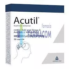 Acutil, 30 capsule, Angelini, [],farmacom.ro