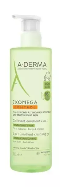 ADERMA EXOMEGA CONTROL GEL 2 IN 1 * 500 ML  4314