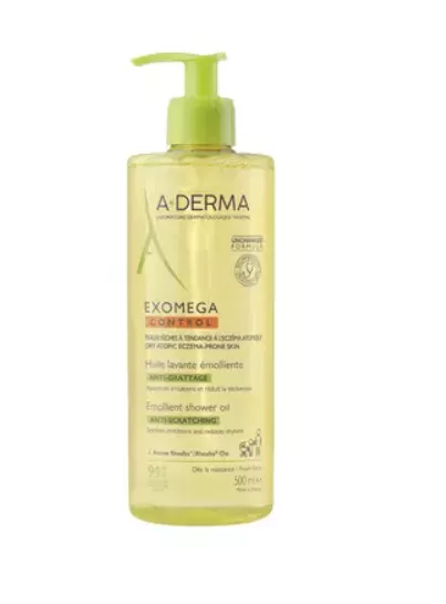 ADERMA EXOMEGA CONTROL ULEI DE DUS * 500 ML 3859, [],farmacom.ro