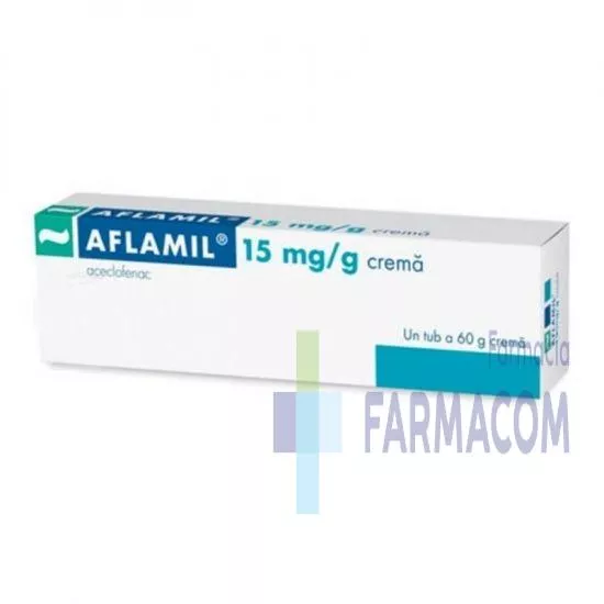 AFLAMIL 15MG/G CREMA * 60 G PACHET 1+1 GRATIS, [],farmacom.ro