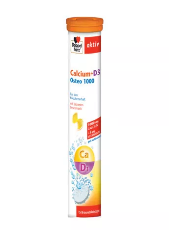 AKTIV CA 1000+D3 OSTEO * 15 TB EFF DOPPELHERZ, [],farmacom.ro