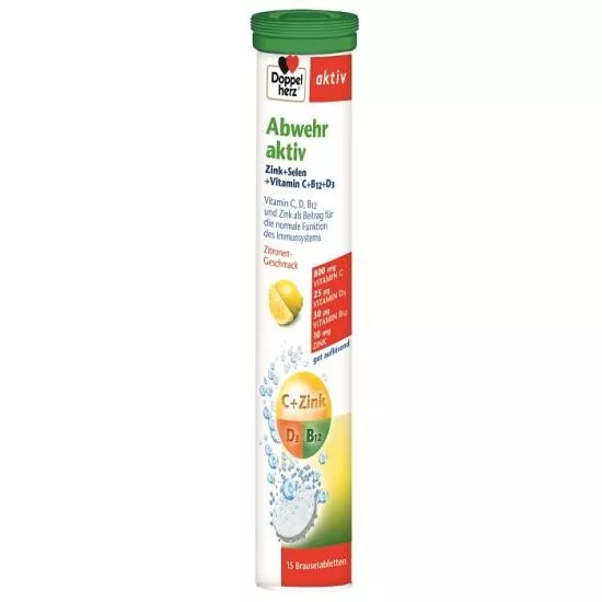 AKTIV IMUNITATE * 15 COMPRIMATE EFERVESCENTE, DOPPELHERZ, [],farmacom.ro