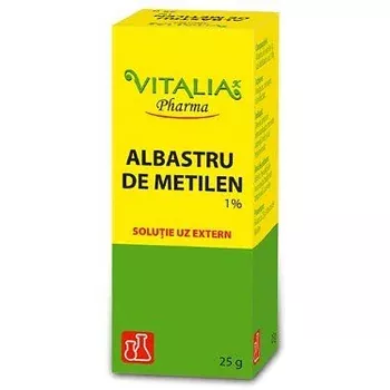 ALBASTRU DE METILEN 1% * 25 G VITALIA