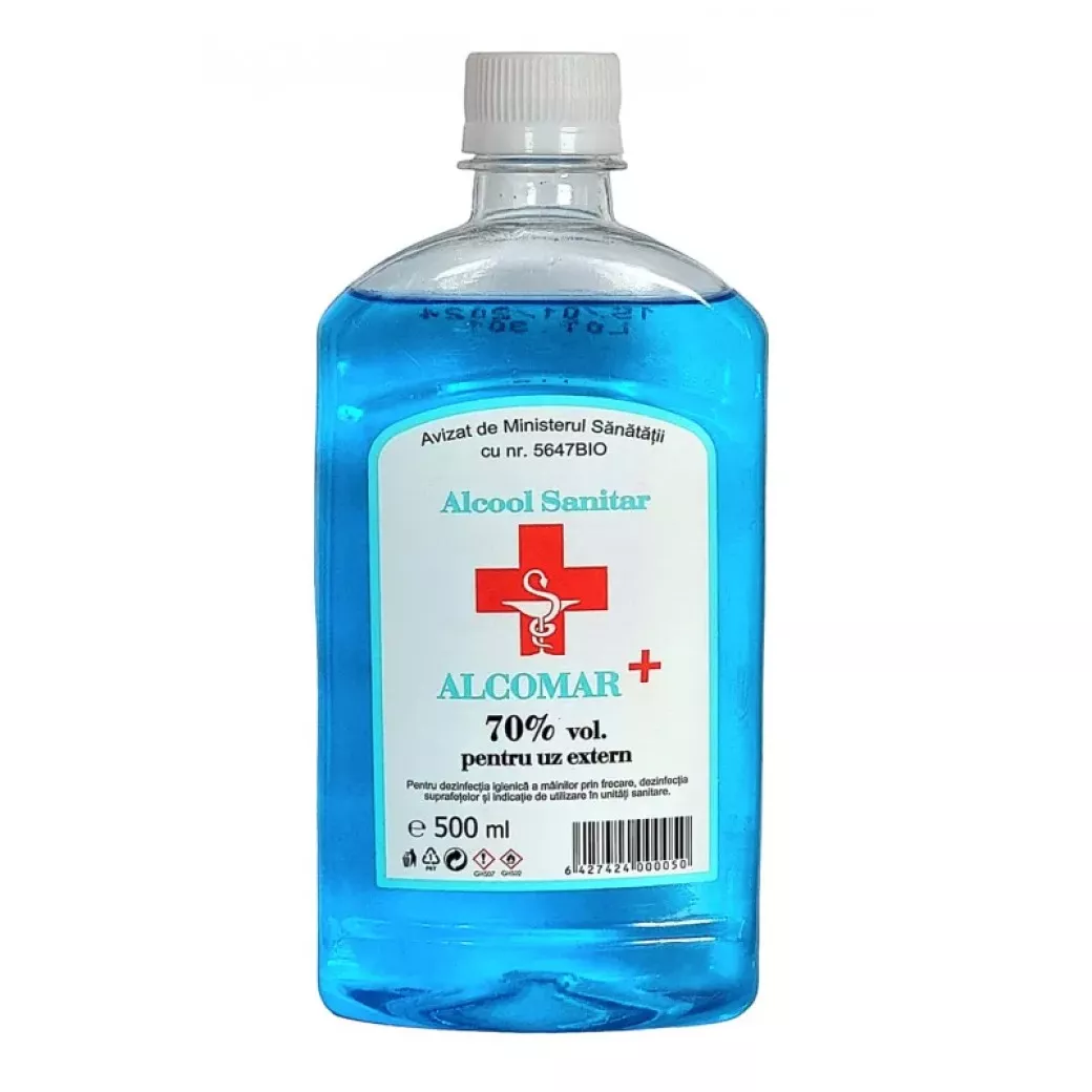 ALCOOL SANITAR ALCOMAR * 500 ML 70%