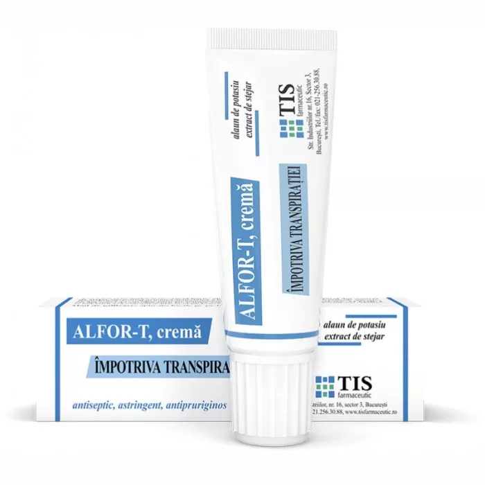 ALFOR-T CREMA ANTIPERSPIRANTA * 20 ML TIS, [],farmacom.ro