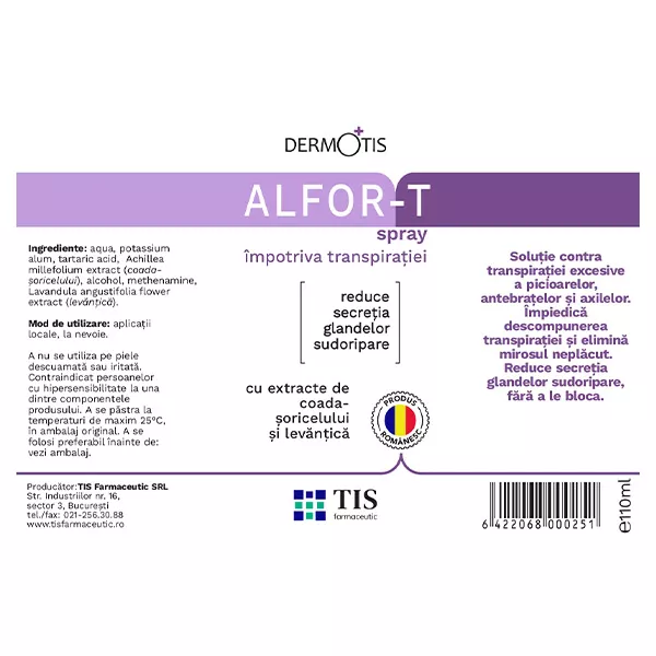 ALFOR-T SPRAY * 110 ML TIS