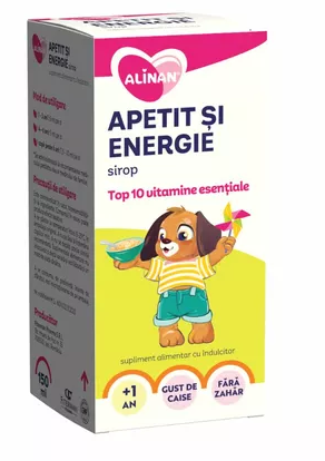 ALINAN APETIT SI ENERGIE SIROP * 150 ML, [],farmacom.ro