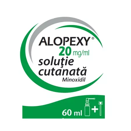 ALOPEXY 20MG/ML SOL.CUTANATA * 60 ML, [],farmacom.ro