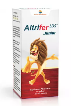 Altrifer LDS Junior Solutie, 120 ml, Sun Wave Pharma, [],farmacom.ro