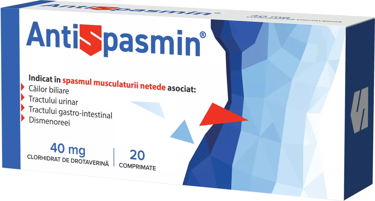 ANTISPASMIN 40 MG * 20 COMPRIMATE, [],farmacom.ro